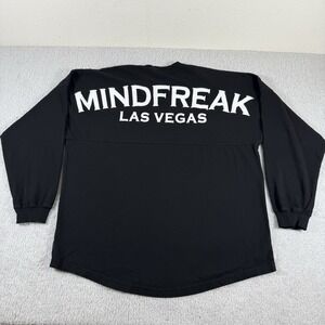 Spirit Black Long Sleeve "Mindfreak Las Vegas" Graphic Tee